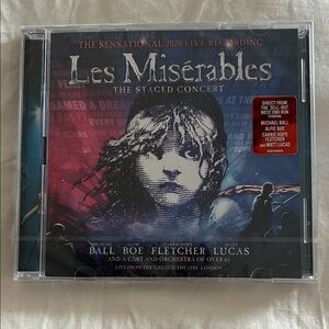 New-sealed Les Misérables the staged concert CD